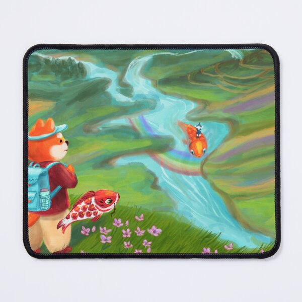 Item preview, Shiba-inu going to an adventure designed and sold by quynhdraws.