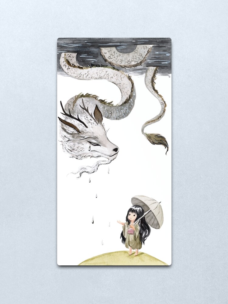Alternate view of Rain dragon Metal Print