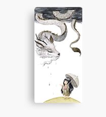 Rain dragon Canvas Print