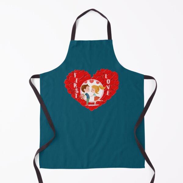 Item preview, First Love (on Turquoise) designed and sold by PawsitiveMum.