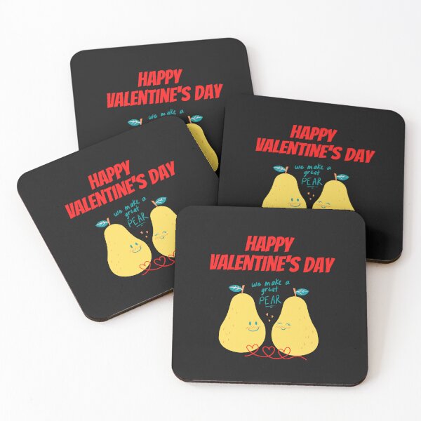 Item preview, happy valentines day  -we make a great pear greeting card couple gift designed and sold by medoutfits.