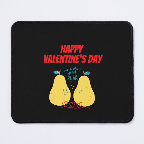 Item preview, happy valentines day -we make a great pear greeting card couple gift designed and sold by medoutfits.