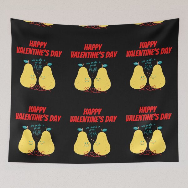 Item preview, happy valentines day  -we make a great pear greeting card couple gift designed and sold by medoutfits.