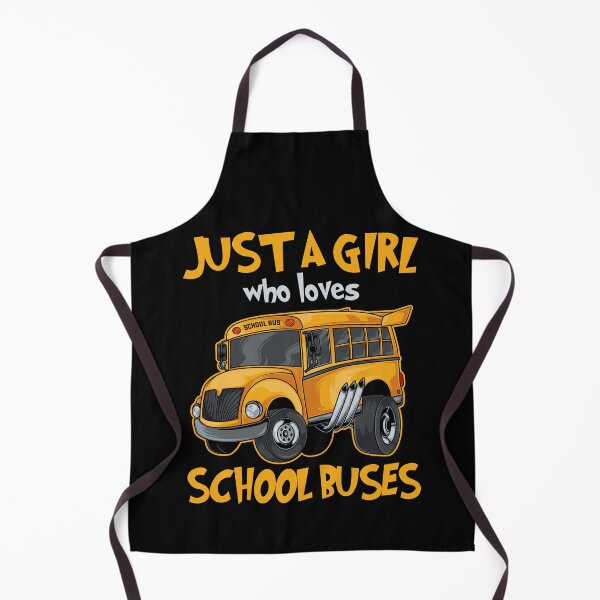 Item preview, Just A Girl Who Loves School Buses Cute Kids Bus Lovers  designed and sold by AdalineFranecki.