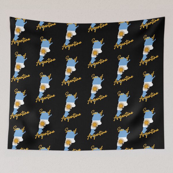 Item preview, Son of Argentina Map Flag designed and sold by NovawayDirect.