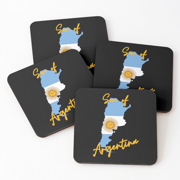 Item preview, Son of Argentina Map Flag designed and sold by NovawayDirect.