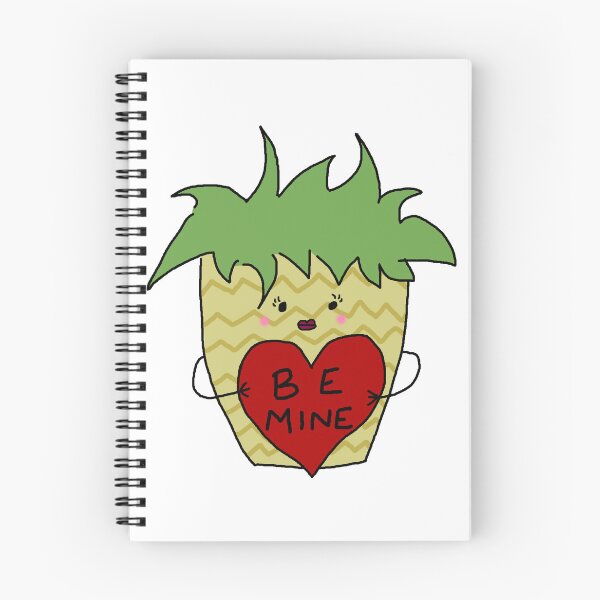 Item preview, Valentine's Be Mine Pineapple (Make up) designed and sold by PineapplePolite.