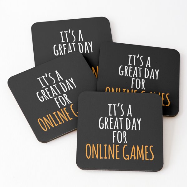 Item preview, It's a Great Day for Online Games designed and sold by kindxinn.