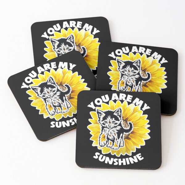Item preview, You Are My Sunshine Cat Sunflower designed and sold by Wheeler-Styl3.