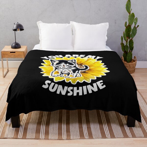 Item preview, You Are My Sunshine Cat Sunflower designed and sold by Wheeler-Styl3.