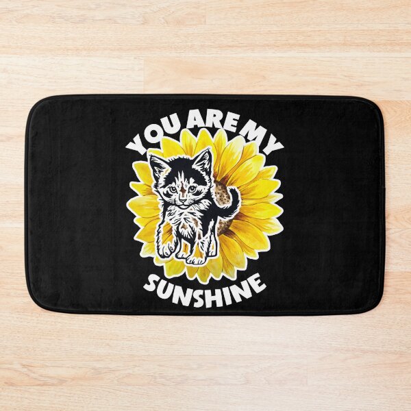 Item preview, You Are My Sunshine Cat Sunflower designed and sold by Wheeler-Styl3.