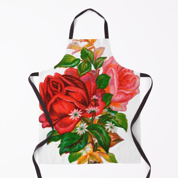 Item preview, Drawing of a flower bouquet with red roses and daisies romantic painting designed and sold by Lady-Frost.