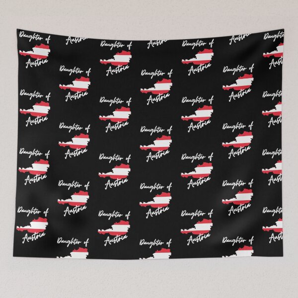 Item preview, Daughter of Austria Map Flag designed and sold by NovawayDirect.