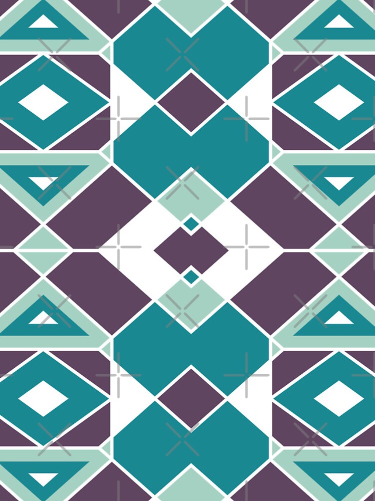 Thumbnail 4 of 4, iPhone Case, Geometric Shape Pattern designed and sold by samirski.
