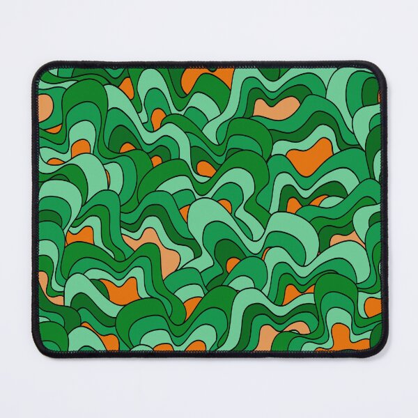 Item preview, Abstract pattern - orange and green. designed and sold by K.S ART.