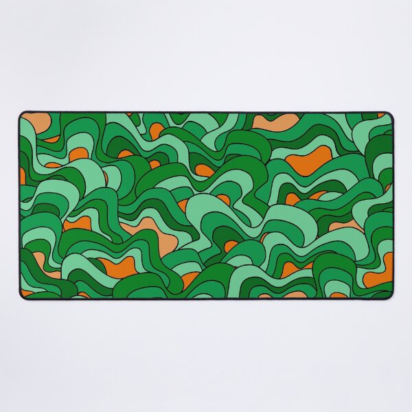 Item preview, Abstract pattern - orange and green. designed and sold by K.S ART.