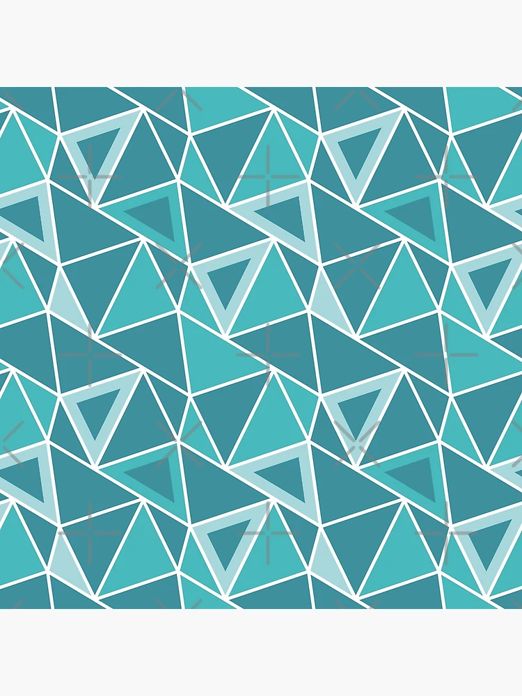 Thumbnail 3 of 3, Poster, Geometric Shape Pattern designed and sold by RsK_DeSiGn.