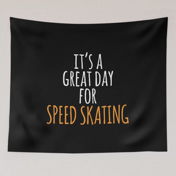 Item preview, It's a Great Day for Speed Skating designed and sold by kindxinn.