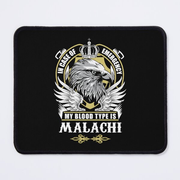 Item preview, Malachi Name T Shirt - In Case Of Emergency My Blood Type Is Malachi Gift Item Tee designed and sold by sallyanney.