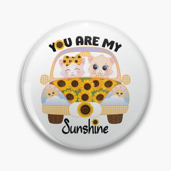 Item preview, You Are My Sunshine Cat Sunflower designed and sold by Wheeler-Styl3.