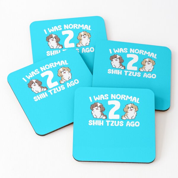 Item preview, Shih Tzu Owner I Was Normal 2 Shih Tzus Ago T-Shirt designed and sold by COLINHIL.