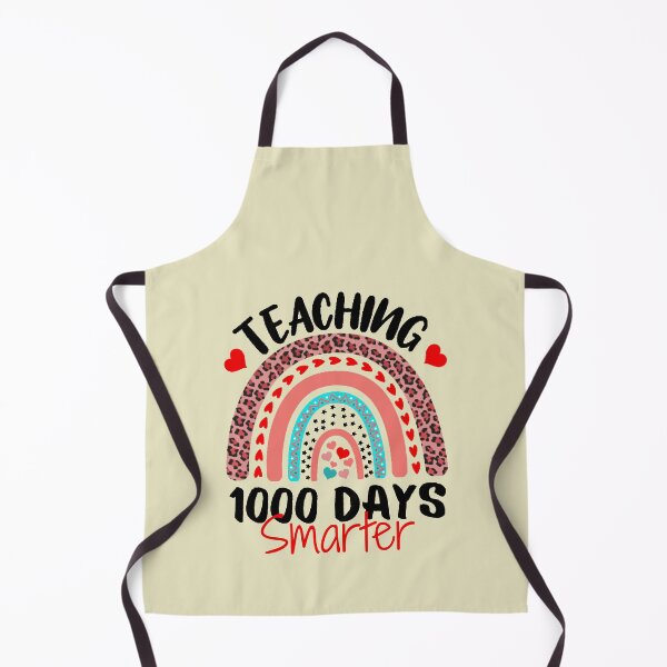 Item preview, Teaching 1000 days Smarter Happy 1000th Day Of School Rainbow Teacher designed and sold by SweetbeStore.
