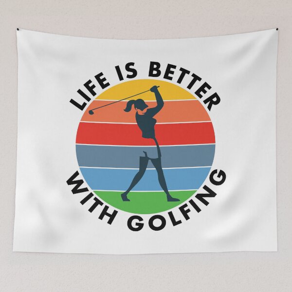 Item preview, Life is better with golfing designed and sold by Breier.