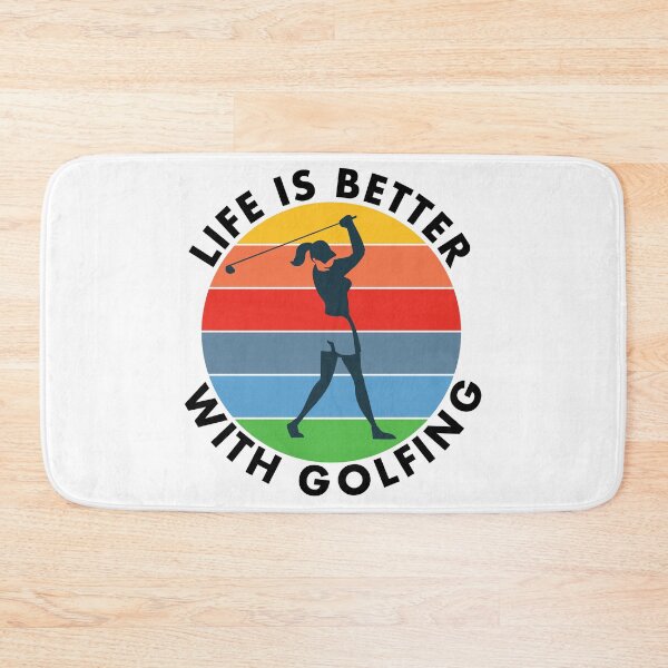 Item preview, Life is better with golfing designed and sold by Breier.