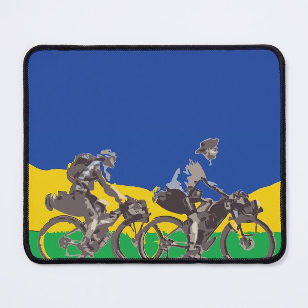 Item preview, Brazil Brasil  flag Bikepacking gravel bike solo travel travelling by bike bikepacker  designed and sold by angelpardo.