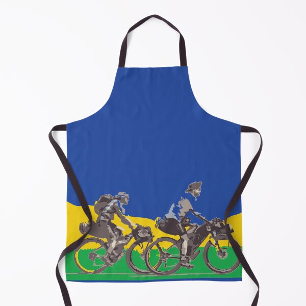 Item preview, Brazil Brasil flag Bikepacking gravel bike solo travel travelling by bike bikepacker designed and sold by angelpardo.