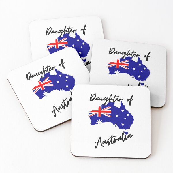 Item preview, Daughter of Australia Map Flag designed and sold by NovawayDirect.