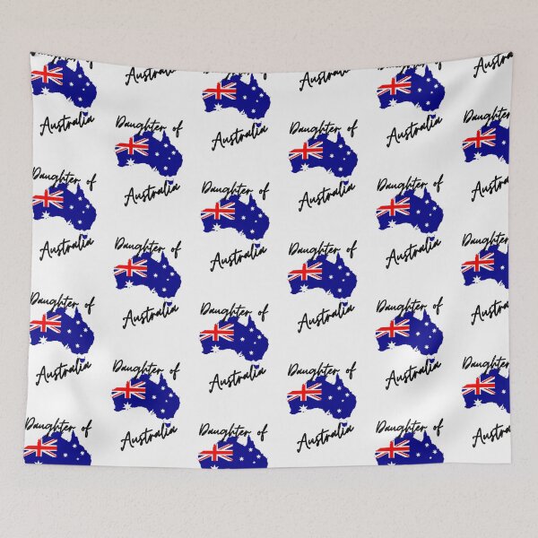 Item preview, Daughter of Australia Map Flag designed and sold by NovawayDirect.