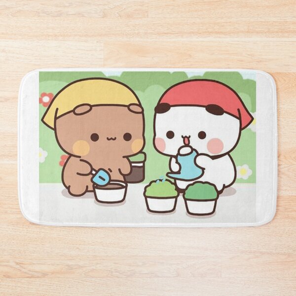 Item preview, Bubu and Dudu are taking care of trees, Cute Couple Bear and Panda designed and sold by Collins Gonzales.