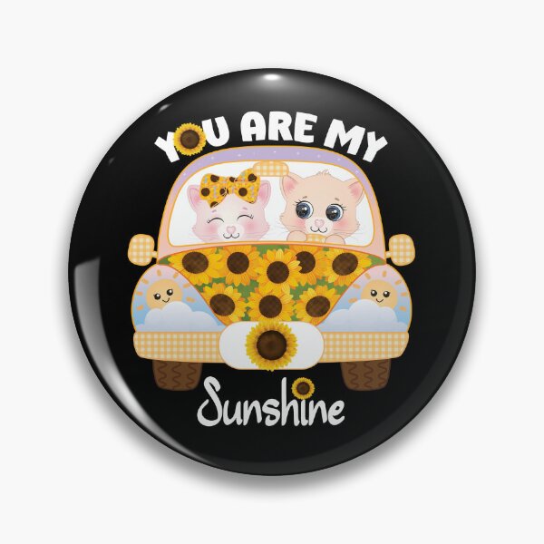 Item preview,  You Are My Sunshine Cat Sunflower designed and sold by Wheeler-Styl3.