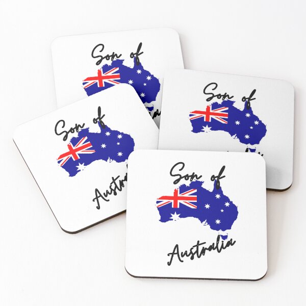 Item preview, Son of Australia Map Flag designed and sold by NovawayDirect.
