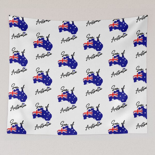 Item preview, Son of Australia Map Flag designed and sold by NovawayDirect.