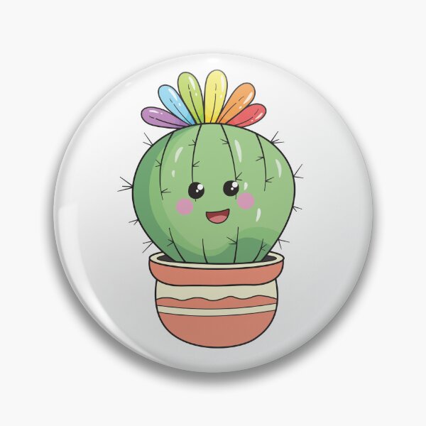 Item preview, Caktus - Happy Rainbow Green Caktus designed and sold by Abhishek Goldar.