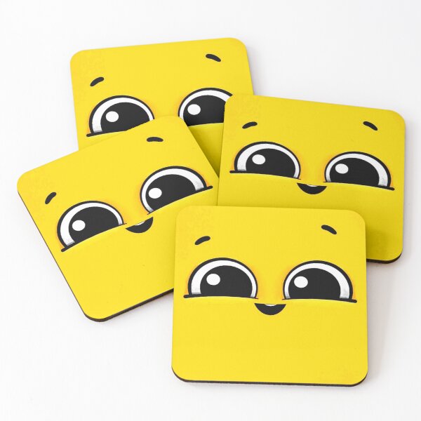 Item preview, Yellow Smile Face with Water Eyes  designed and sold by FeelTune.