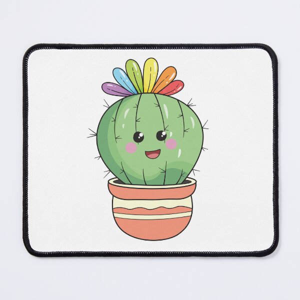 Item preview, Caktus - Happy Rainbow Green Caktus designed and sold by Abhishek Goldar.