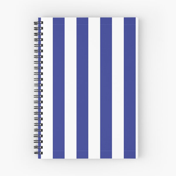 Item preview, Cobalt Mars: White & Blue Pinstripe Pattern designed and sold by Pococino.