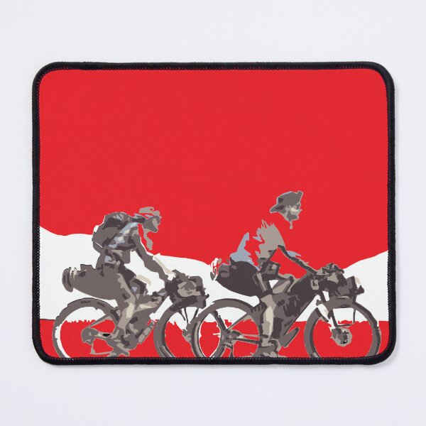 Item preview, Canada Canadian flag Bikepacking gravel bike solo travel travelling by bike bikepacker  designed and sold by angelpardo.