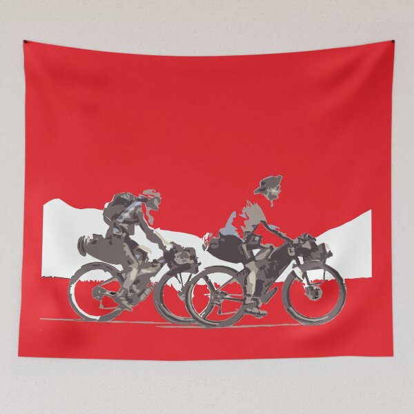 Item preview, Canada Canadian flag Bikepacking gravel bike solo travel travelling by bike bikepacker  designed and sold by angelpardo.