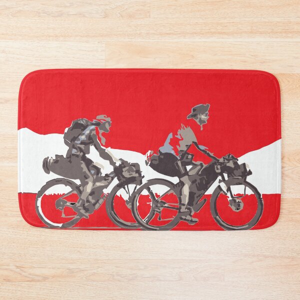 Item preview, Canada Canadian flag Bikepacking gravel bike solo travel travelling by bike bikepacker  designed and sold by angelpardo.