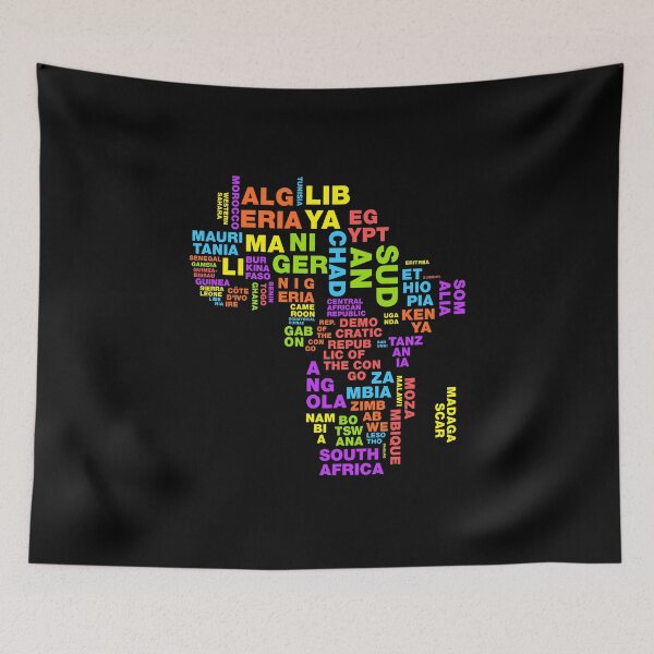 Item preview, Cool Travel Geographic Map Africa World Tourism designed and sold by Jeezzas.