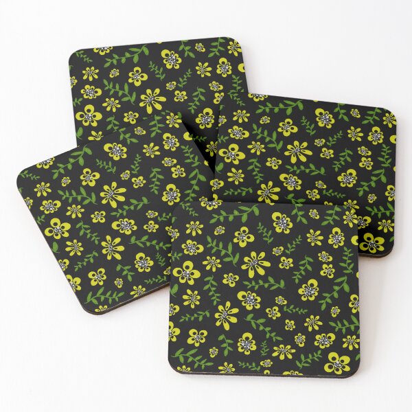 Item preview, ¡Patrón de flores y hojas! designed and sold by Rtsartmania.