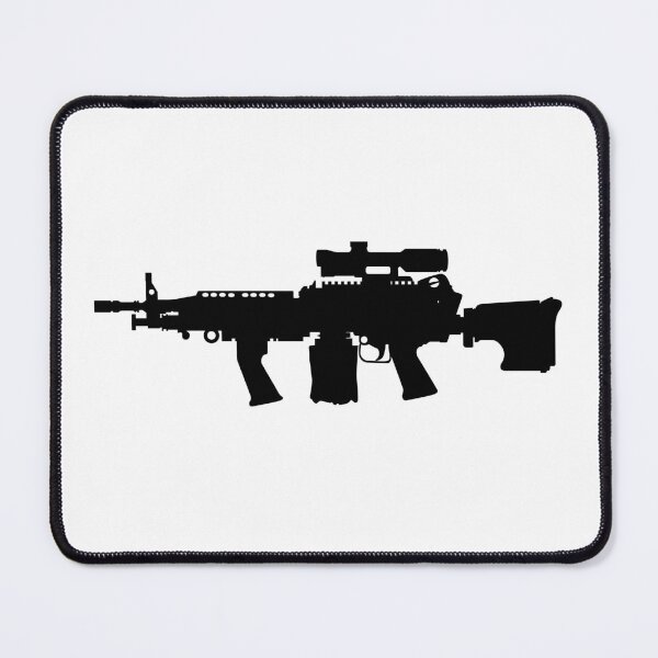 Item preview, M249 LMG light machine gun, SAW Squad Automatic Weapon USA United States Army, United States Armed Forces and United States Marine Corps fully automatic machine gun, Assault rifle  designed and sold by Marcin Adrian.