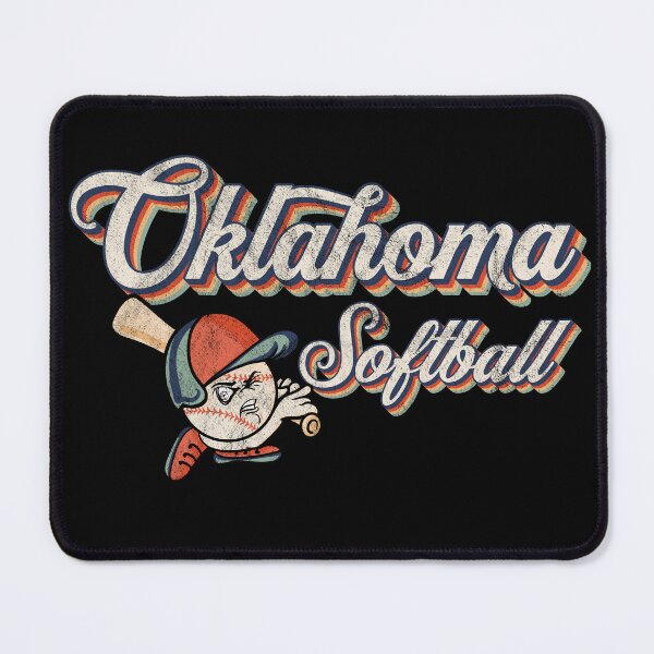 Item preview, Oklahoma Softball College State & School Teams Softball Mom designed and sold by EmmiFoxDesigns.