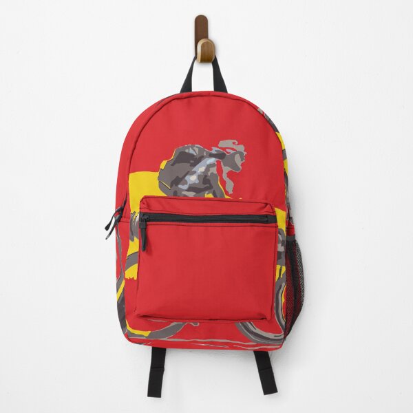 Item preview, Spain Spanish  flag Bikepacking gravel bike solo travel travelling by bike bikepacker  designed and sold by angelpardo.