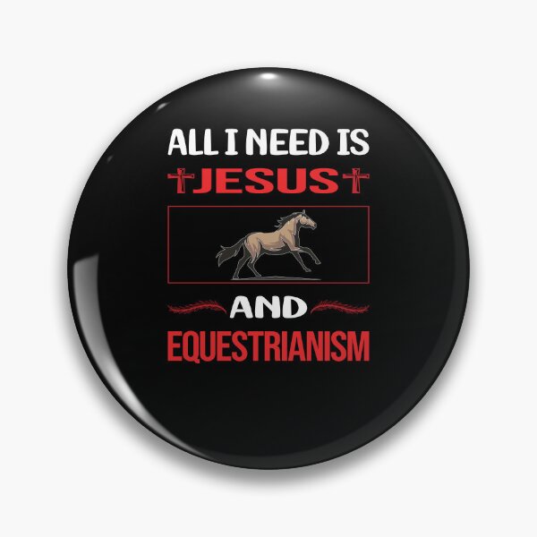Item preview, Funny Jesus Equestrianism Horse Horseback Riding designed and sold by DougPoulos.