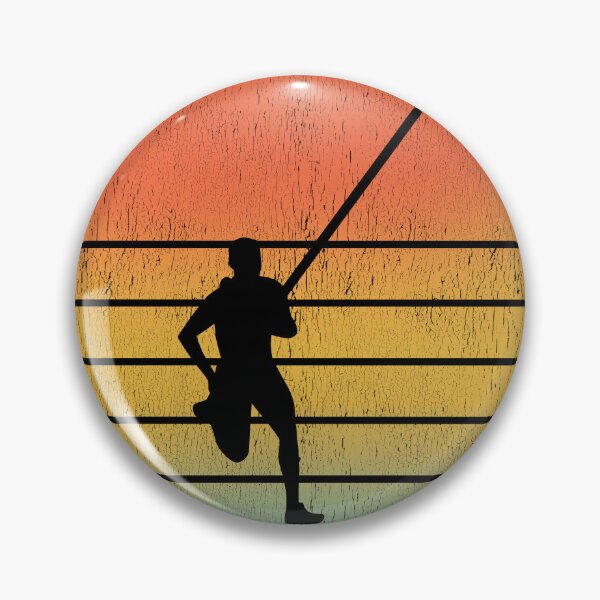 Item preview, Pole Vault Vaulting Jumping High Jump Athletics Vintage Retro designed and sold by TastefulTees.